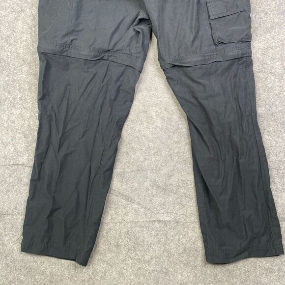 Outer Rim Convertible Cargo Pants Blue Size 38 Elastic Waist EDC Outdoor Work - Picture 3 of 11